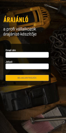 arajanlo-studio mobil nézet